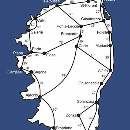 Appartement cosy à Propriano, 45 m², terrasse Apartamento Bartaccia